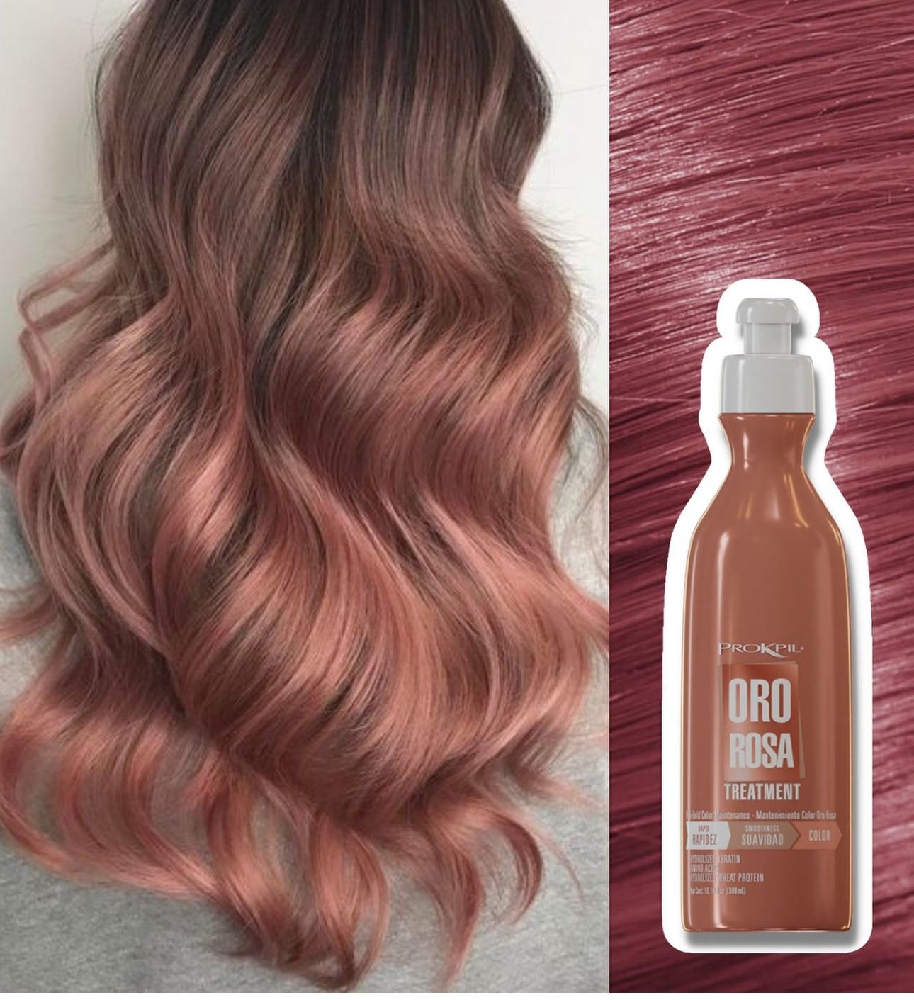 Tratamiento Color Oro Rosa-Prokpil