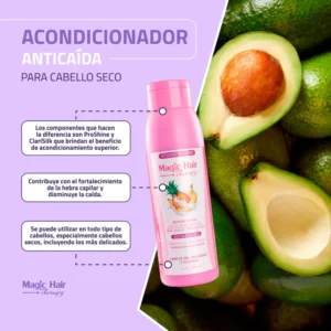 Acondicionador anticaída seco