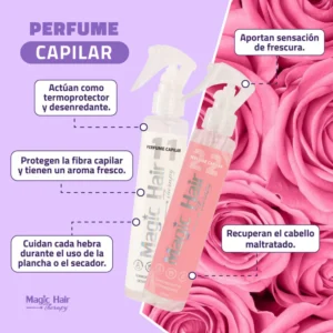 ¡NUEVO! PERFUME CAPILAR 3 EN 1 DE MAGIC HAIR! | precio cada uno