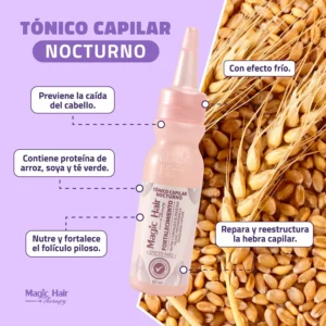 TONICO CAPILAR NOCTURNO FORTALECIMIENTO